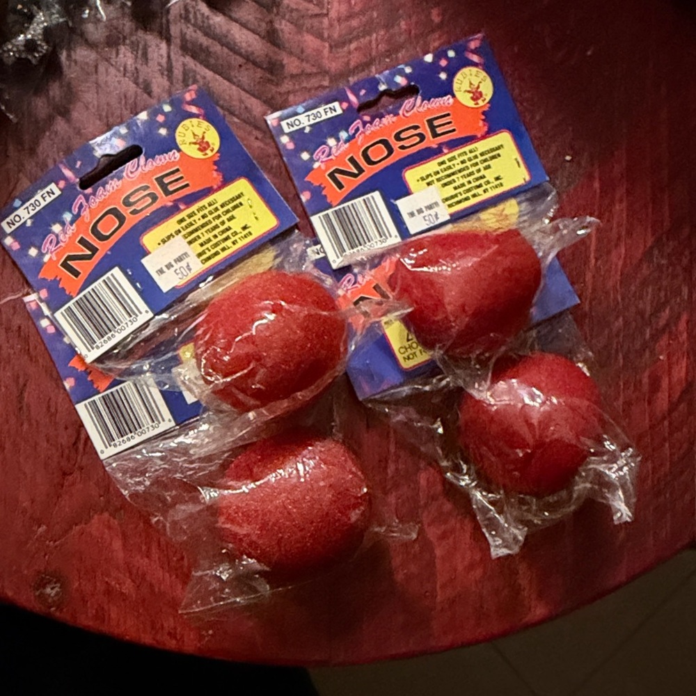 Red Clown Noses